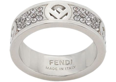 fendi rings silver